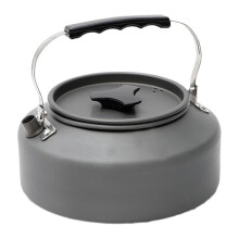 Portable Outdoor Water Kettle Water Pot Teapot Coffee Pot Indoor Aluminum Alloy Tea Kettle Hiking Picnic Pot 0.8L