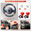 2Pcs Steering Wheel Knob Spinner Knobs Steering Wheel 360 Degrees Rotation Tractor Accessories for Cars,Trucks,Tractors 3