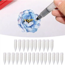 Paint Replacement Tips-Durable Acrylic Pen Heads Wear Resistant Refill Accessories for Drawing, Hand Lettering