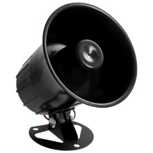 12V Car Alarm Siren 115dB Loud Waterproof Vehicle Security Horn for Home and Outdoor Use