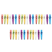 30 x Kazoo-Musikinstrumente aus Metall. Guter Begleiter für eine Gitarren-Ukulele. Tolles Geschenk für Kindermusikliebhaber
