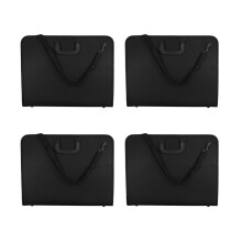 4X Erweitern Des Ordners A3 Portfolio File Organizer Office-Dokumententragekoffer