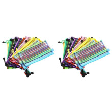 A6 Zipper Mesh Pouch, Colorful Pencil Pen Bag Document Bag Storage Pouch for Travel Makeup, Offices Supplies(28 Pieces)