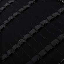 2X Large Capacity Fountain Pen Case PU Leather Black Color 48 Slots Pen Pouch Bag Pencil Bag