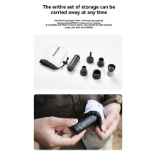 AP05C Carbon Fiber Electric Air Pump Portable Inflator for Outdoor Camping