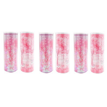 3X NBX Pencil Case for Boy Girl Stationery Box Quicksand Translucent  Multifunction Cylindrical Pencil Case School