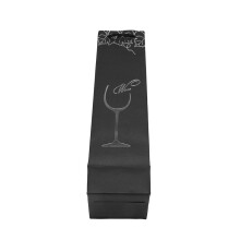 36 Piezas de Bolsas de Vino de Papel Bolsa de Regalo Bolsas de Regalo de Vino Tinto Botella Individual Bolso de Mano de Organizador de Bolsa de