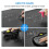 8 Pack Desk Dividers for Students, Waterproof Plastic Study Carrel Divider, Easy to Clean Privacy Classroom Shield White 6
