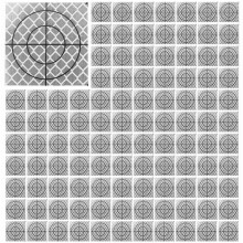 600Pcs Prism Measurement Reflector Sheet Reflective Tape Target Total Station Tunnel Survey 40X40Mm