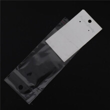 Jewellery 400 x White Plain Earring Display Cards & Self Adhesive Bags