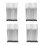 40X Black Ballpoint Pen Ink Refills Fine Point Medium Common for  Style 1