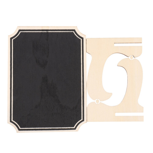 40x  Tableaux Noirs Avec Support, Chevalets, Petits Cartons Rectangle Petit Tableau 1