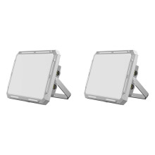 2X Portable LED Camping Tent Light Rechargeable Searchlight Outdoor Emergency Lighting Waterproof Hanging Night Lamp