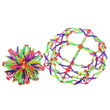 Inflatable Toy Ball for Kids, Bright Color Expandable Magic Ball, Stress Relief Play Ball