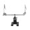 2X Third Hand Soldering Iron Stand Clamp Helping Hands Clip Tool PCB Holder Electrical Circuits Hobby 2