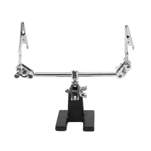 2X Third Hand Soldering Iron Stand Clamp Helping Hands Clip Tool PCB Holder Electrical Circuits Hobby 1