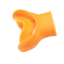 2X Scuba Diving Second Stage Silicone Mouthpieces Snorkel Regulator Colorful Underwater Breathing Accessories Orange