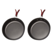 2X Camping Fry Pan Outdoor Camping Portable Non-Stick Cooking Picnic Hiking Cookware Kitchen Utensil Frying Pan