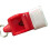 100 Pcs Non-Nuclear Professional Referee Whistle  Whistle Plastic Life-Saving Whistle Special for Game 4