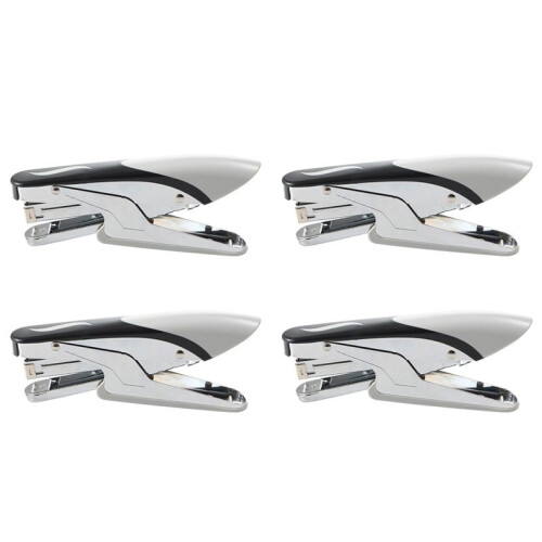 4X HUI SHENG Manual Stapler Hand Stapler Paper Document Bookbinding Machine Tool, Paper Plier Stapler Stationery 1