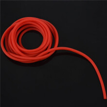 3X Tubing Exercise Rubber Resistance Band Catapult Dub Slingshot Elastic, Red 2.5M