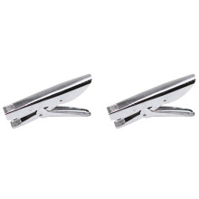 2X Metal Stapler 20 Sheet Paper Stapler Stationery Office Hand Plier Stapler Binding Machine