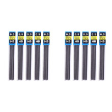 10 Pezzi Ricariche per Matite, Ricariche per Matite, Accessori per Scrittura per Ufficio, Matite, Cancelleria per Studenti, Ricariche per Matite (0,5