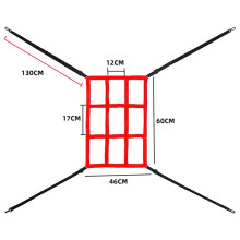 2X Strike Zone Target for Baseball Net Softball Adjustable Pitching Target for 7X7 Net Sold Only Central Target Zone