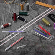 16X Hitzelöschbare Stifte Hoch Temperatur Stoff Markierung Stifte mit 80 Löschbaren Nachfüllung Minen für Leder, Stoff