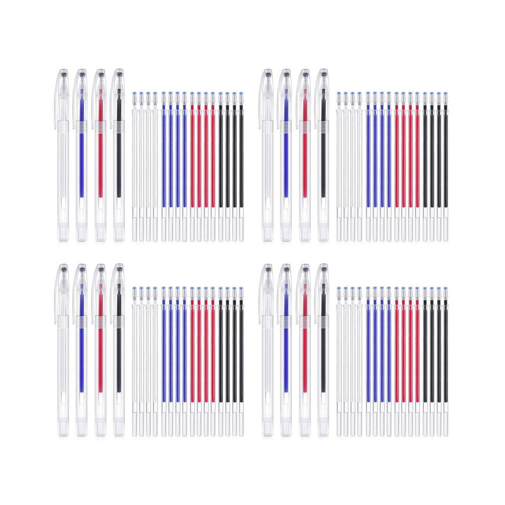 16X Heat Erasable Pens High Temperature Disappearing Pen Fabric Marking Pens With 80 Erasable Pen Refills 4713427137827