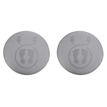2X Jump Rope Mat Shock Absorption and Sound Insulation Household Mute Mat Indoor Outdoor Fitness Sports Yoga Mat,Black