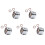 5PCS Scuba Diving Tank Valve Adaptor DIN to York Insert Regulator Dive Gear,Dive Regulator 2