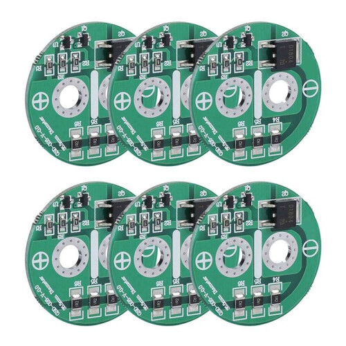 12Pcs Super Capacitor Balance Board 2.5V Super Farad Capacitor Protection Board Voltage Limiting Circuit Board 1