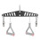 2X Multi-Grip LAT Pull Down Bar for Home Gym Fitness Spreader Plate LAT Pulldown Attachments System Cable Machine Handle 3