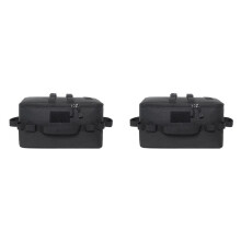 2X Outdoor Camping Gas Tank Storage Bag Large Capacity Ground Tool Bag Gas Canister Picnic Cookware Utensils Kit Bag