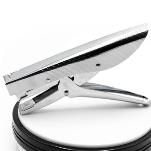 2X Metal Stapler 20 Sheet Paper Stapler Stationery Office Hand Plier Stapler Binding Machine