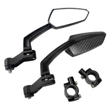 Bike Mirror, Adjustable Bike Mirrors Handlebar Rearview Mirror 360Rotatable Cycling Mirror Wide AngleShockproof Mirrors