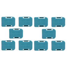 10 PeçAs Novas para Dispositivos de FixaçãO 18V Suporte para Rack de Armazenamento de Bateria (Azul)
