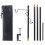 Detachable Camping Lantern Lamp Bracket Mount Portable Storage Hook Tent Table Hanging Light Holder Fixing Stand Set 1