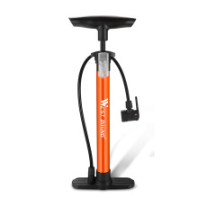 WEST BIKING 160PSI Bomba de Piso de Bicicleta Bomba de Ciclismo de Alta PressãO Inflador de Ar Schrader Presta VáLvula Estrada MTB Bomba de Pneu de