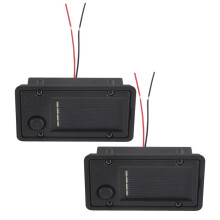 Scatola Batteria da 2 Pezzi, Parti di Ricambio per Lanterne Solari per Lanterne Sospese per Esterni Lampada Solare per La Casa