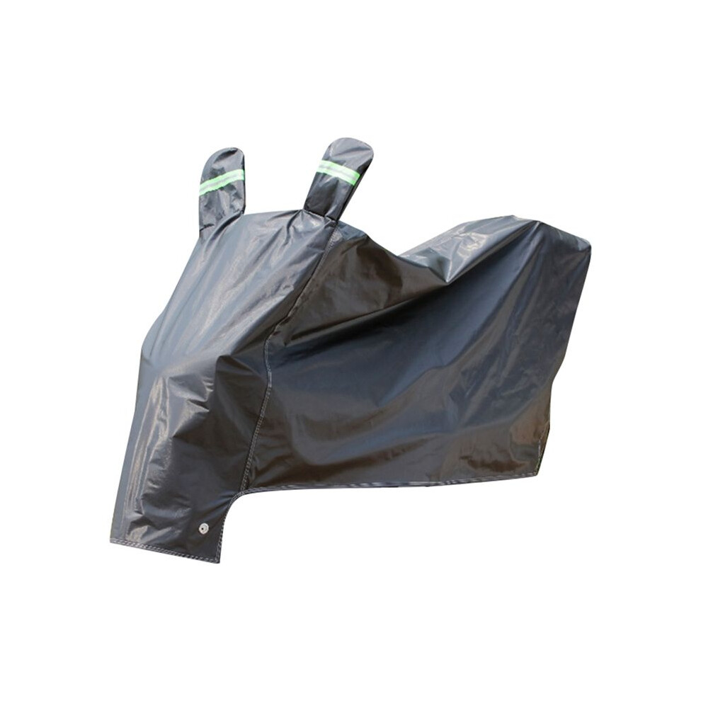 Electric Vehicle Cover Outdoor Dustproof And Rainproof Cover Universal Bicycle Box Electric Vehicle Equipment Thicken Black 6132795470219
