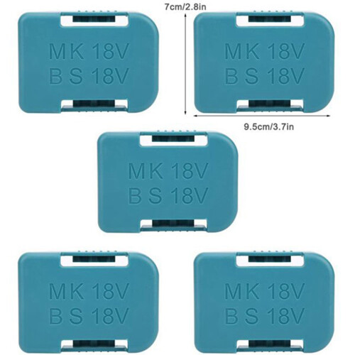 10 Pcs New for  18V Fixing Devices Battery Storage Rack Holder Case()