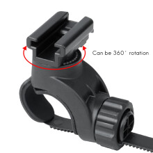 H07P Fahrradscheinwerferhalter Einstellbare Vordere LED-Lampenschnalle Schnellmontagehalterung FahrradzubehöR
