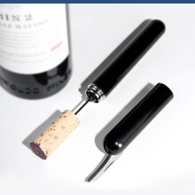 2 Uds., Bomba de Aire de Bolsillo Mejorada, Abridor de Botellas de Vino, PresióN de Aire PortáTil de Seguridad, Sacacorchos para Vino, Acero