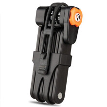 Bicycle Lock Anti-Theft Folding Lock 4-Digit Combination Joint Lock Bicycle Mountain Bike Folding Lock Joint Lock