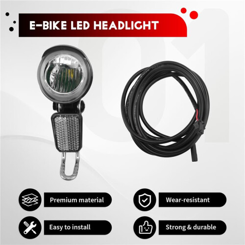 Bicycle Lithium Battery Modification Accessories 6V-60V Headlight LED Lighting Night Riding Equipment/SM Connector 2