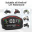 Motorcycle Digital Dash Digital Panel Universal LED LCD Speedometer Odometer 1,2,4 Cylinders 9