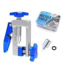 2 i 1 Cykel Hydraulisk Skivbroms Olje NåL Verktyg Drivkabel TåNg Olivkontakt Insats BH59 BH90 Installera Tryck A