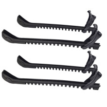 2 Pair Ice Skate Blade Protectors,Universal Ice Skate Blade Cover Hockey Skate Guards with Adjustable Buckle for Skating